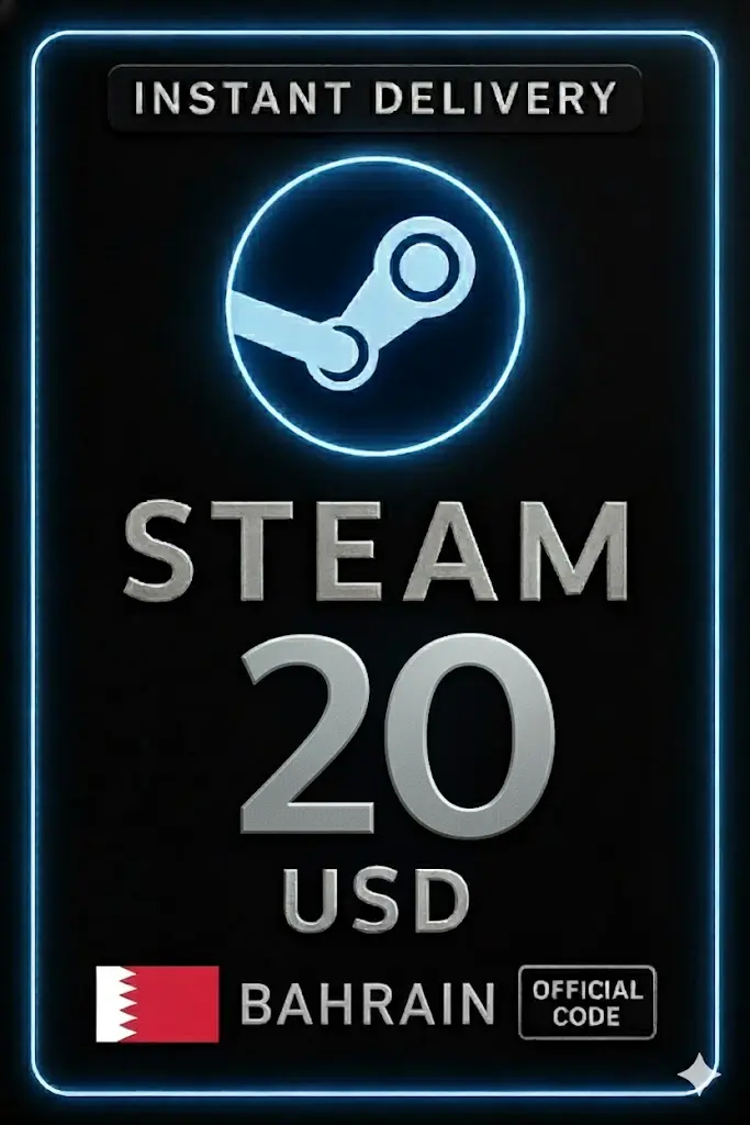 Steam pénztárca kód - 20 USD (Bahrain) Steam pénztárca kód - 20 USD (Bahrain)