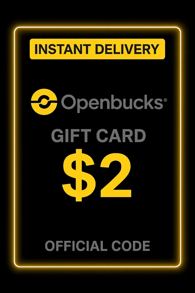 Openbucks Gift Card 2$ Openbucks Gift Card 2$