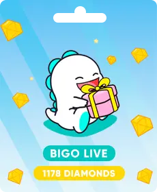 Bigo Live - 1178 Diamonds (Top-Up)