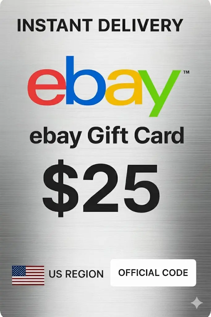 eBay Gift Card US $25 eBay Gift Card US $25