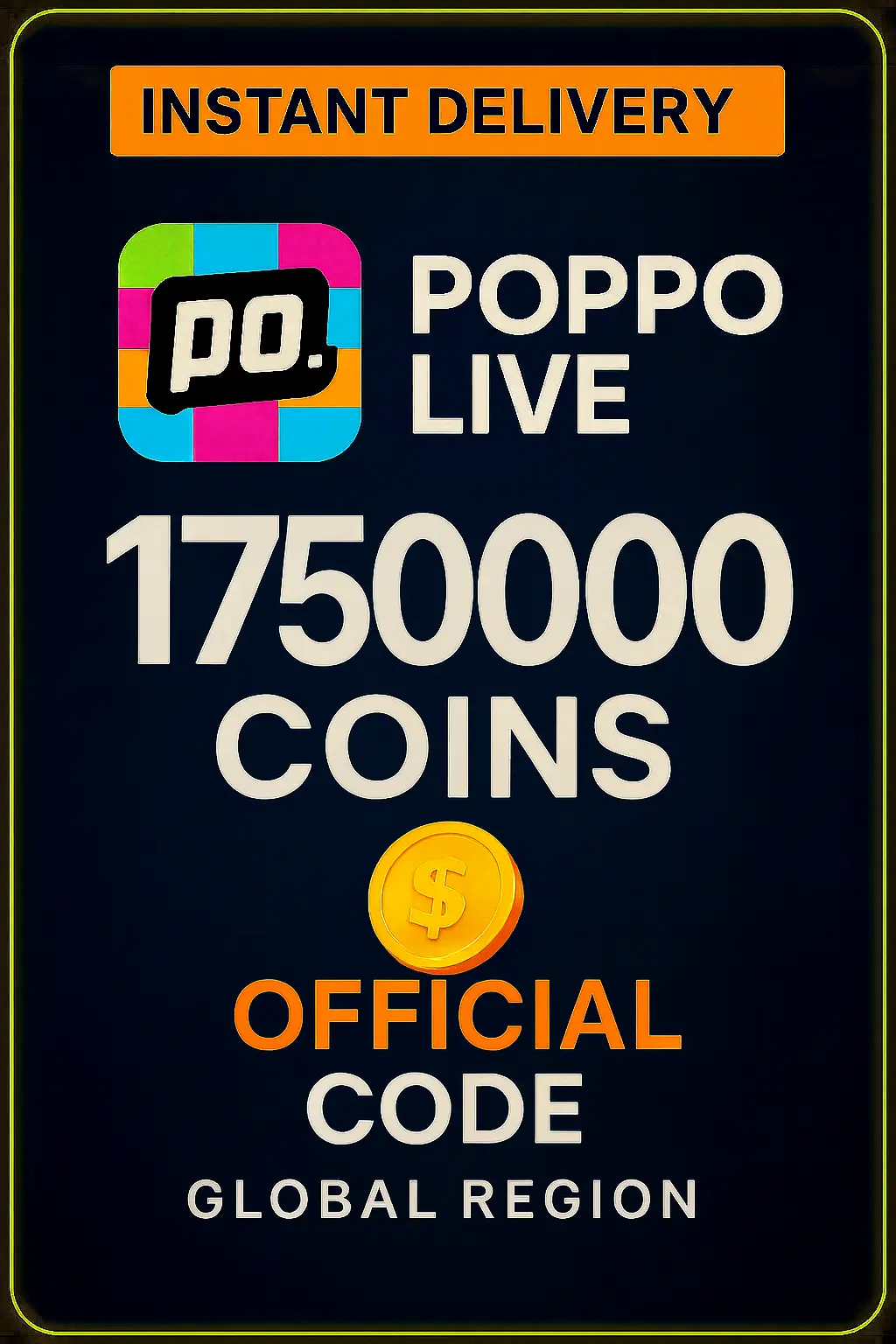 Poppo Live - 1750000 Pièces Poppo Live - 1750000 Pièces