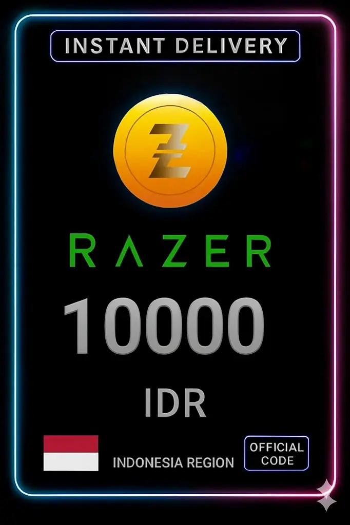 Razer Gold Indonesia IDR 10000 Razer Gold Indonesia IDR 10000