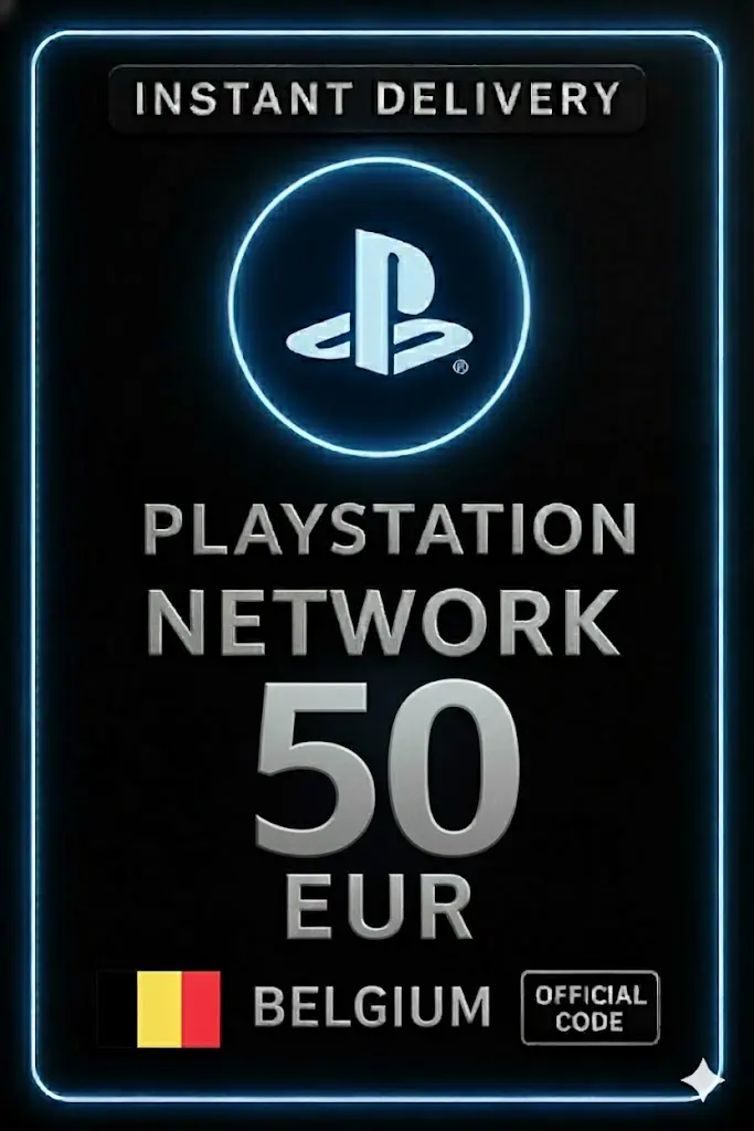 Karta podarunkowa Playstation Belgia - 50€ (BE) Karta podarunkowa Playstation Belgia - 50€ (BE)