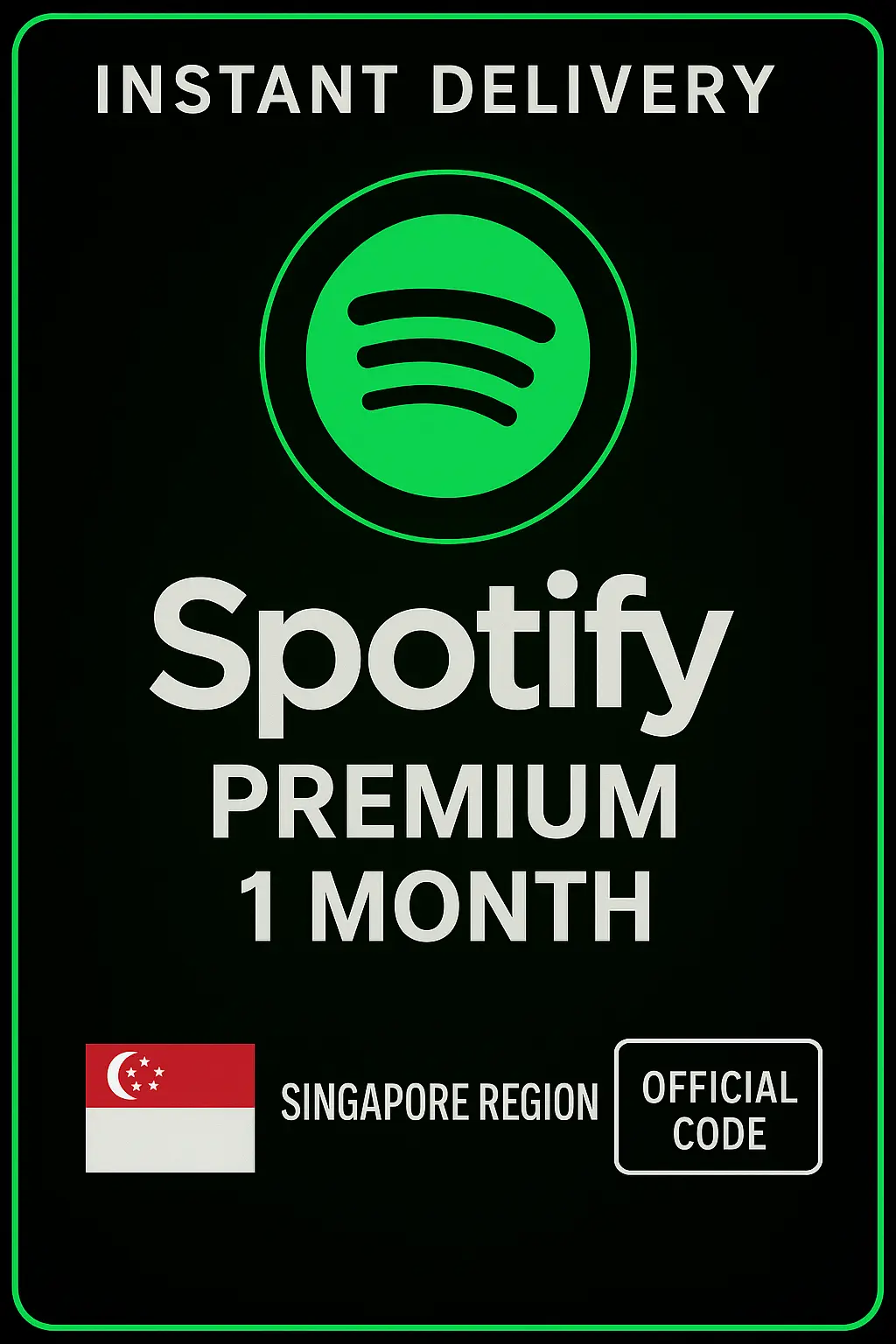 Spotify SG - 1 Month Premium Spotify SG - 1 Month Premium