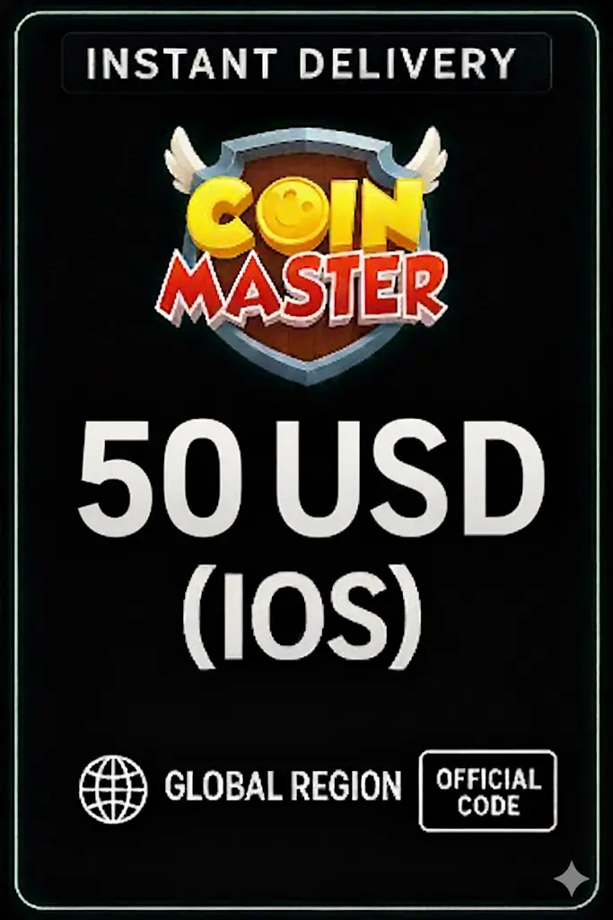 Coin Master (IOS) - 50 $ ASV Coin Master (IOS) - 50 $ ASV