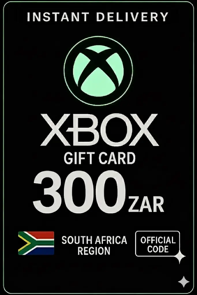 Xbox Live Gift Card 300 ZAR Wallet Xbox Live Gift Card 300 ZAR Wallet