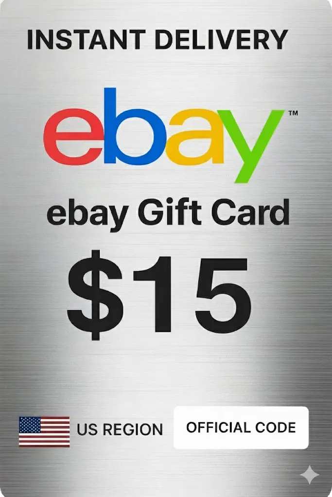 eBay Gift Card US $15 eBay Gift Card US $15