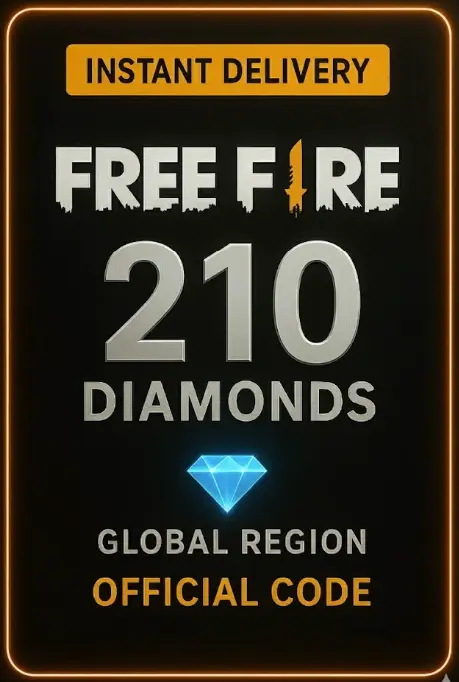 فري فاير 210 + 21 ألماسة (عالمي) فري فاير 210 + 21 ألماسة (عالمي)