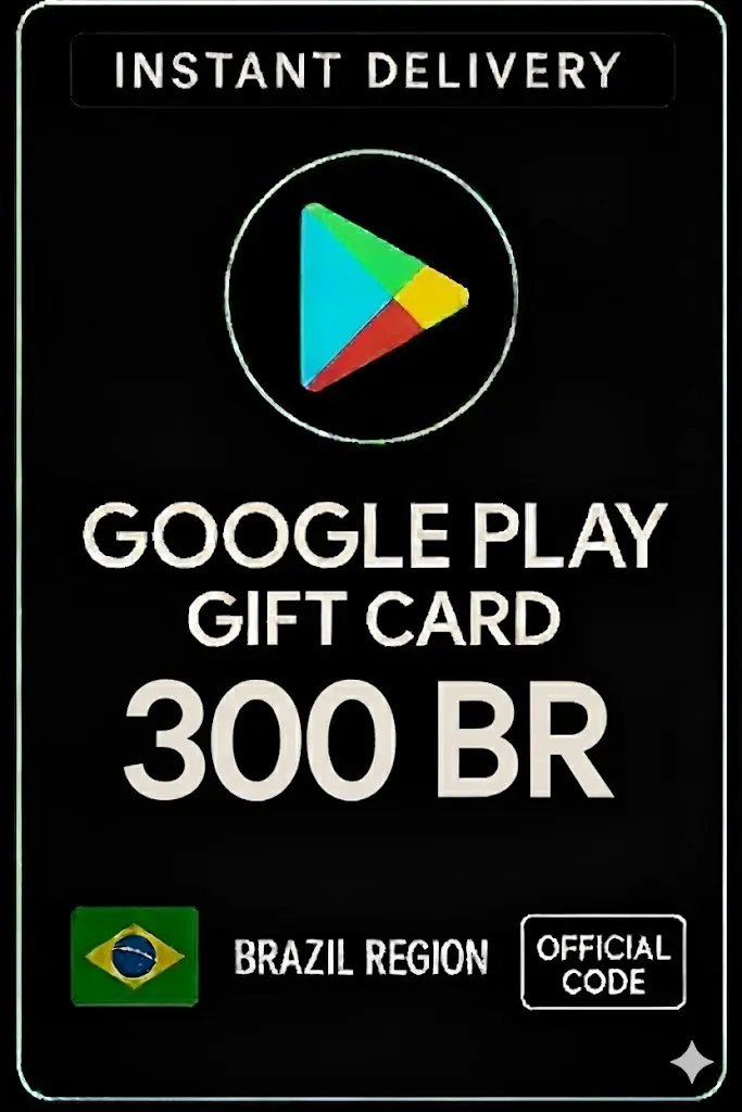 Google Play Gift Card - Brazylia BR 300 Google Play Gift Card - Brazylia BR 300