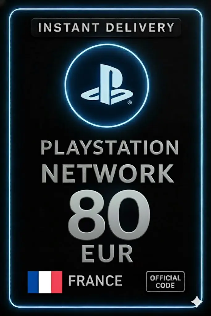 Carte Cadeau Playstation France - 80€ (FR) Carte Cadeau Playstation France - 80€ (FR)