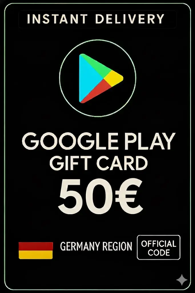 Google Play Geschenkkarte - Deutschland 50 € DE Google Play Geschenkkarte - Deutschland 50 € DE