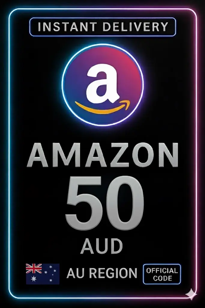Amazon-Geschenkkarte 50 AUD Amazon-Geschenkkarte 50 AUD