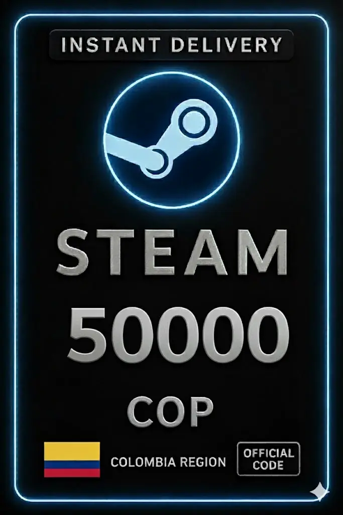 Steam Wallet 50000 COP - (Colombia) Steam Wallet 50000 COP - (Colombia)