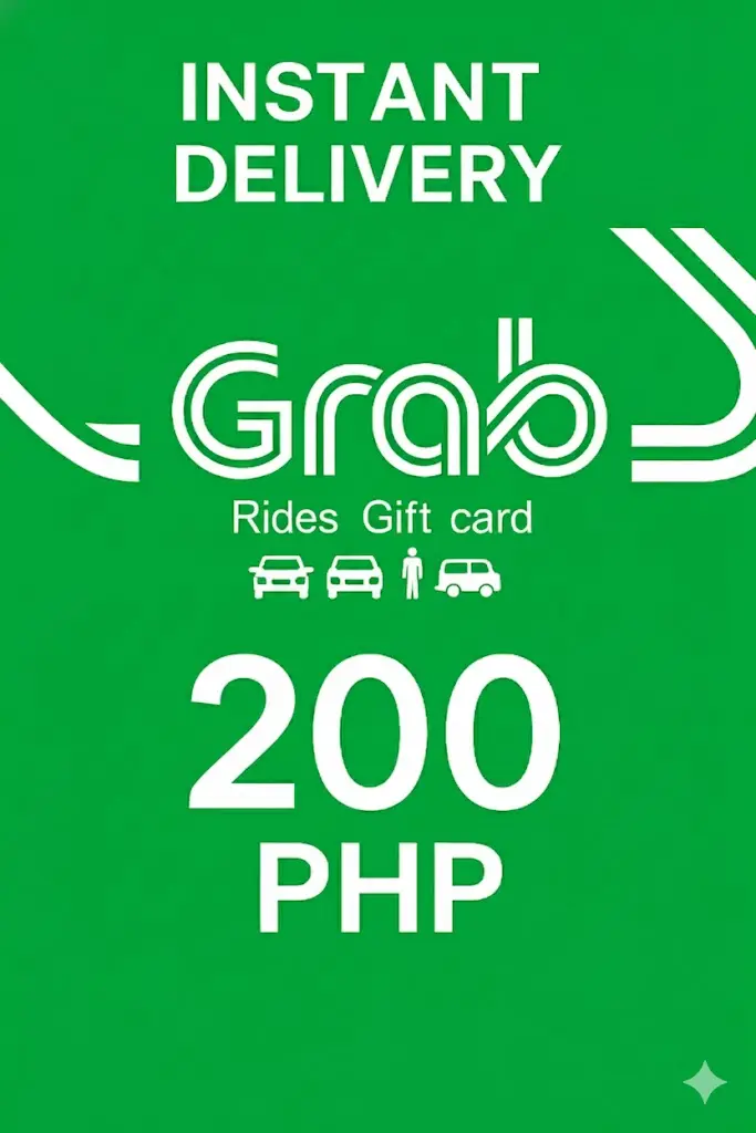Grab Gift Card 200 PHP (PH) Grab Gift Card 200 PHP (PH)