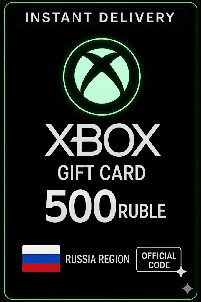 Xbox Live-Geschenkkarte 500 Rubel Wallet Xbox Live-Geschenkkarte 500 Rubel Wallet