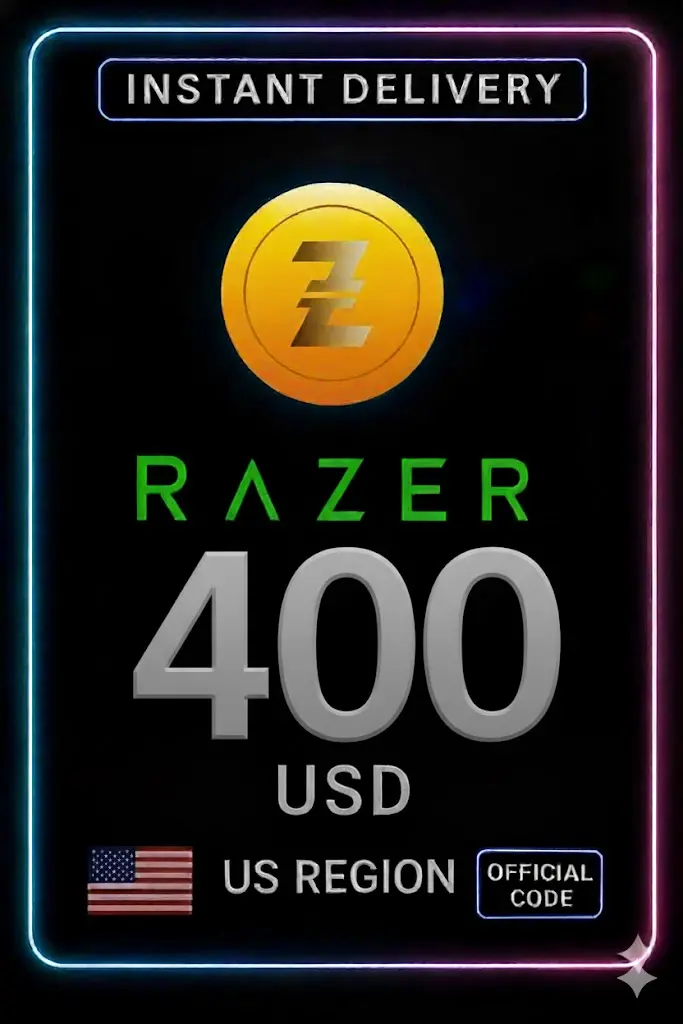 Razer Gold 400$ AS Razer Gold 400$ AS