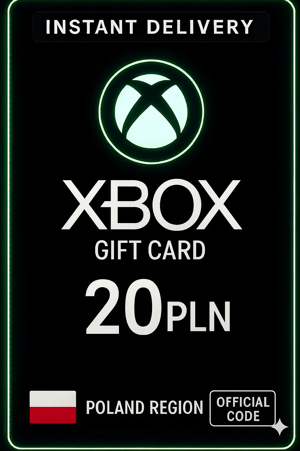 Carta regalo XBox Live Polonia - 20 PLN Carta regalo XBox Live Polonia - 20 PLN