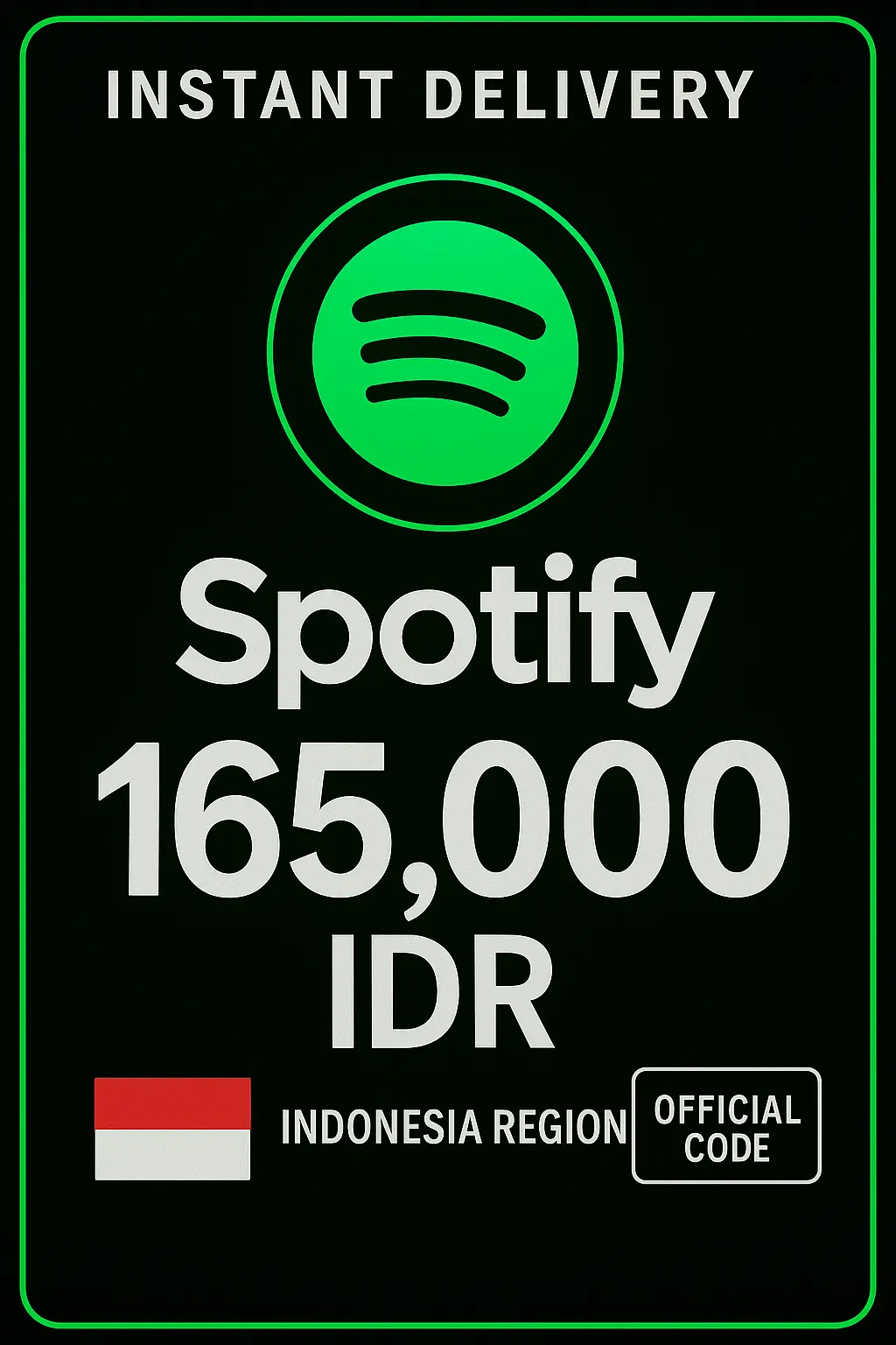 Spotify Indonesia 165.000 IDR Spotify Indonesia 165.000 IDR