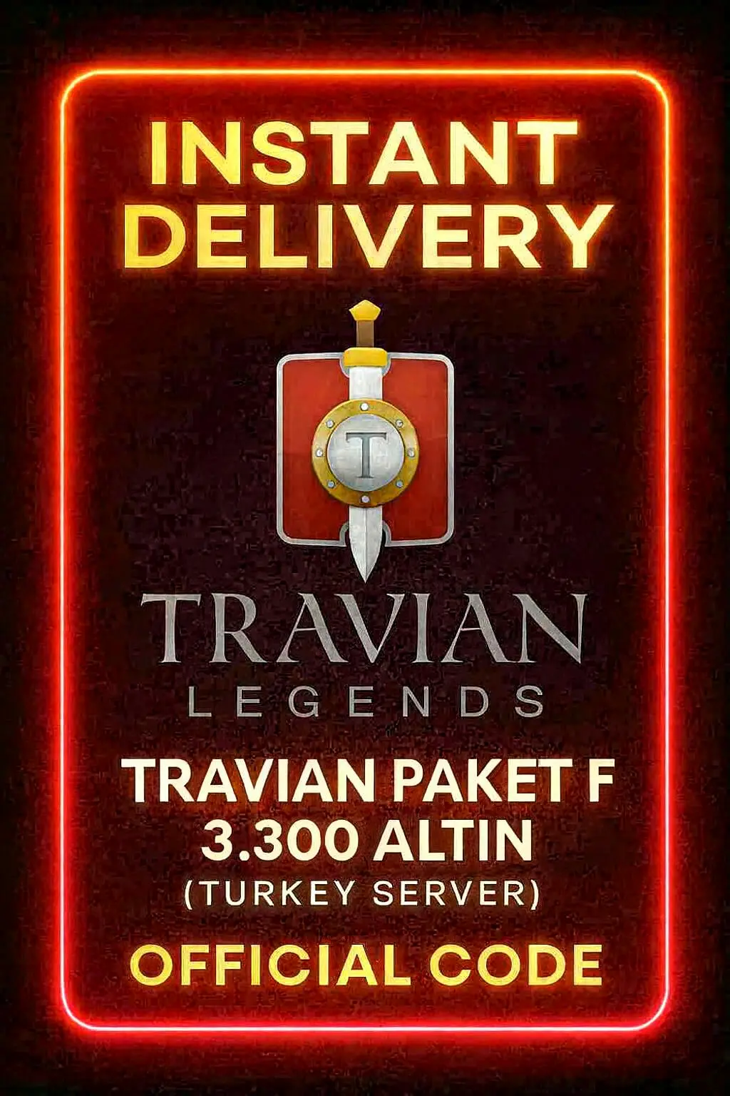 Travian Paket F - 3300 Altın (Türkiye Sunucusu) Travian Paket F - 3300 Altın (Türkiye Sunucusu)
