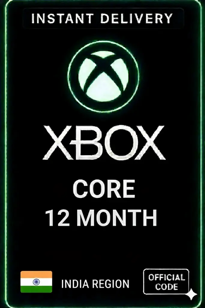 Xbox Game Pass Core - 12 Meses (India) Xbox Game Pass Core - 12 Meses (India)