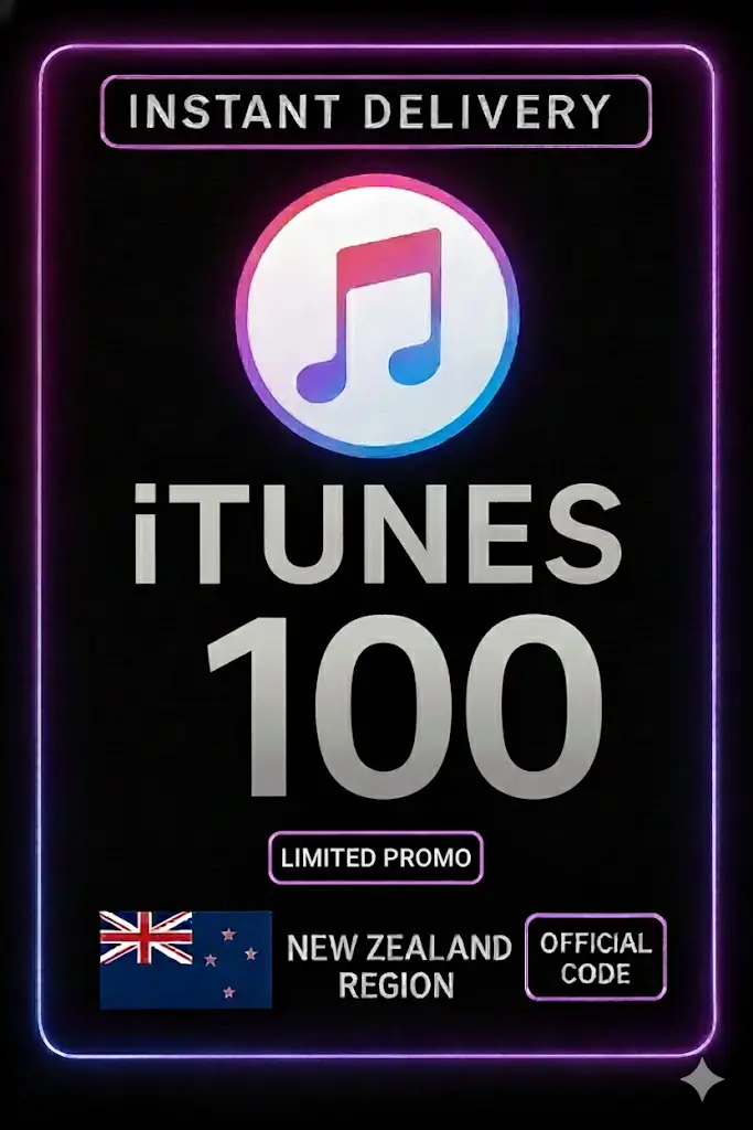 iTunes Gift Card New Zealand - 100 NZD - LIMITED PROMO iTunes Gift Card New Zealand - 100 NZD - LIMITED PROMO