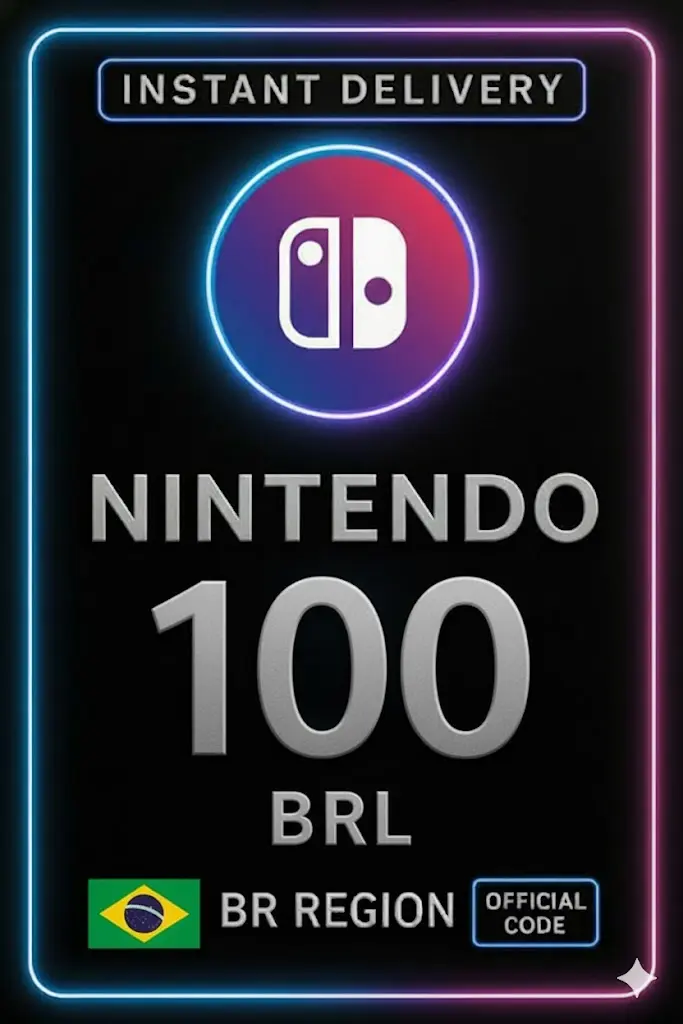 Nintendo eShop karte - 100 BR Nintendo eShop karte - 100 BR