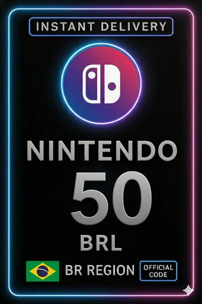 Nintendo eShop karte - 50 BR Nintendo eShop karte - 50 BR