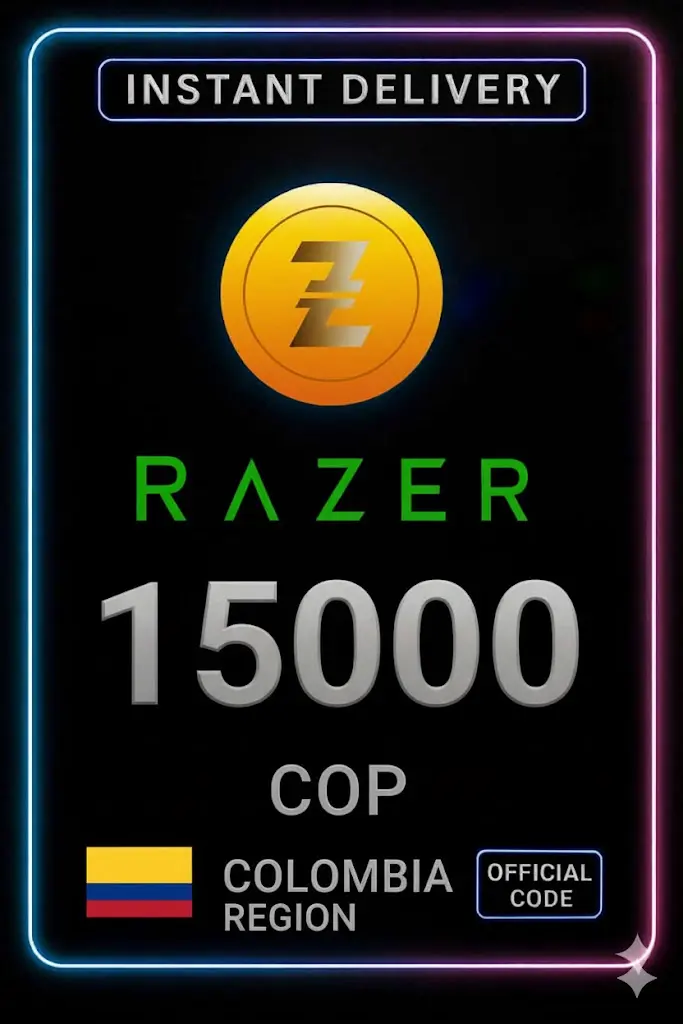 Razer Gold Colombia 15000COP Razer Gold Colombia 15000COP