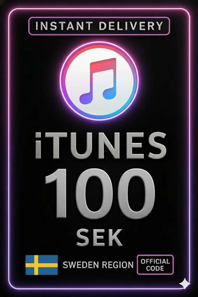 iTunes presentkort 100 SEK SE iTunes presentkort 100 SEK SE