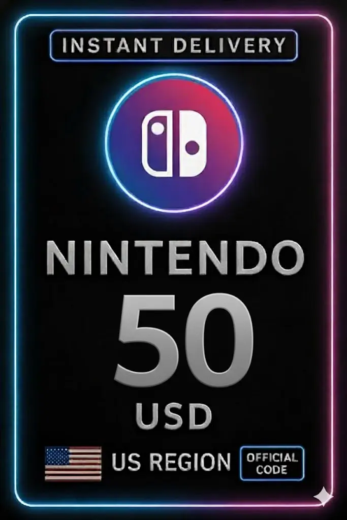 Nintendo eShop Card US 50$ Nintendo eShop Card US 50$