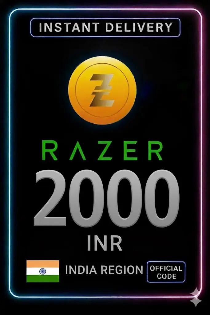 Razer Gold India INR 2000 Razer Gold India INR 2000