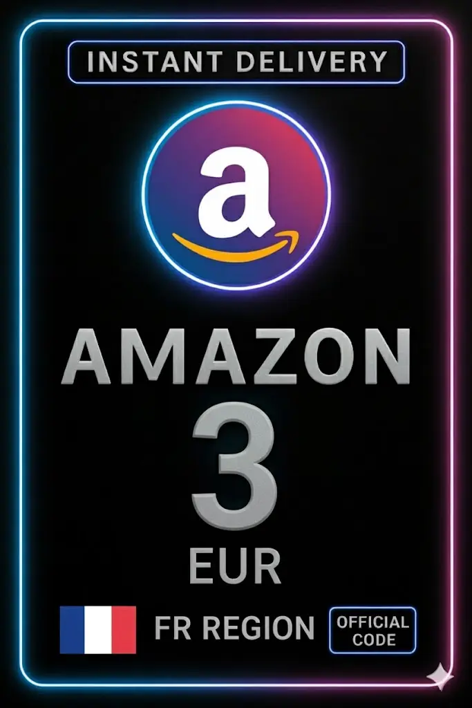 Tarjeta Regalo de Amazon - Francia 3 € Tarjeta Regalo de Amazon - Francia 3 €