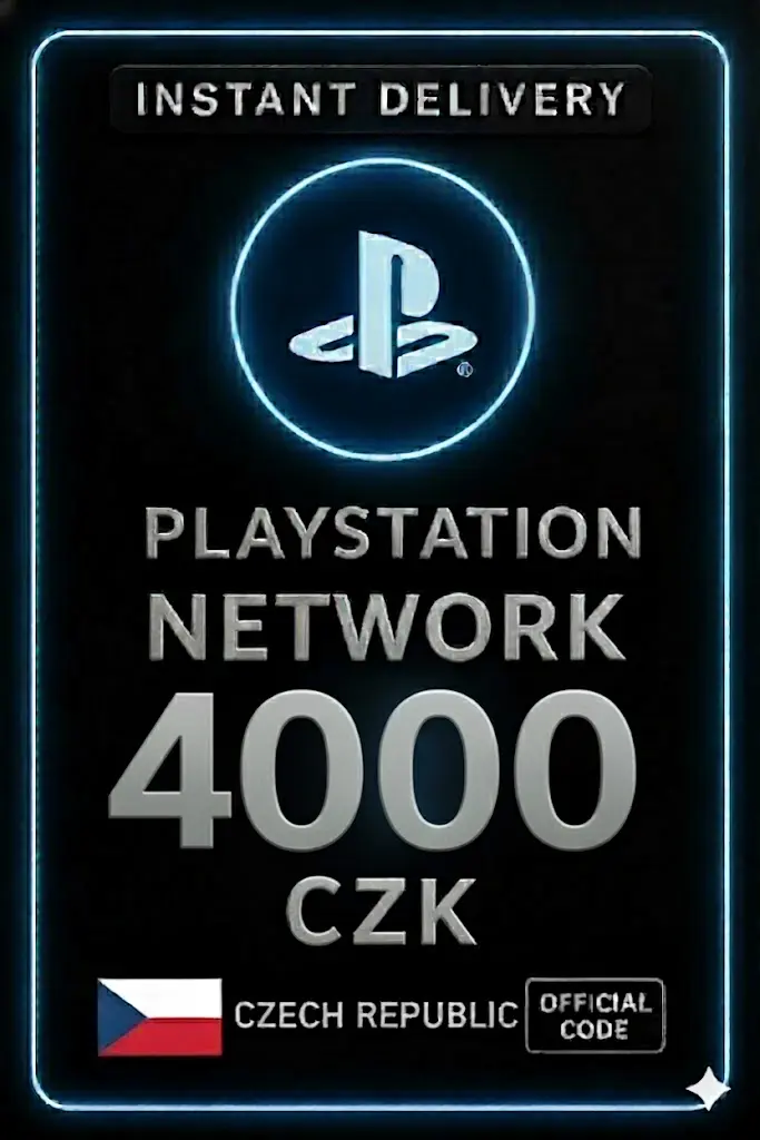 Karta PSN Czechy - 4000 CZK (CZ) Karta PSN Czechy - 4000 CZK (CZ)