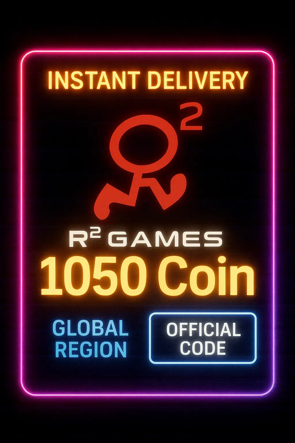 R2Games 1050 Jeton (Global) R2Games 1050 Jeton (Global)