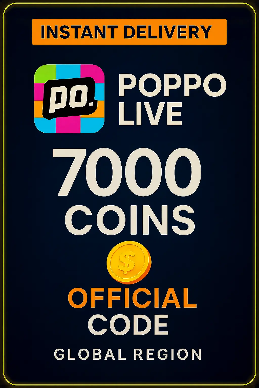 Poppo Live - 7000 pièces Poppo Live - 7000 pièces