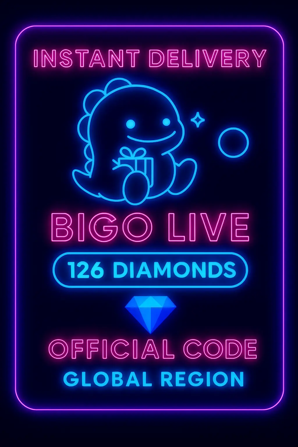 Bigo Live - 126 다이아몬드 (글로벌) Bigo Live - 126 다이아몬드 (글로벌)