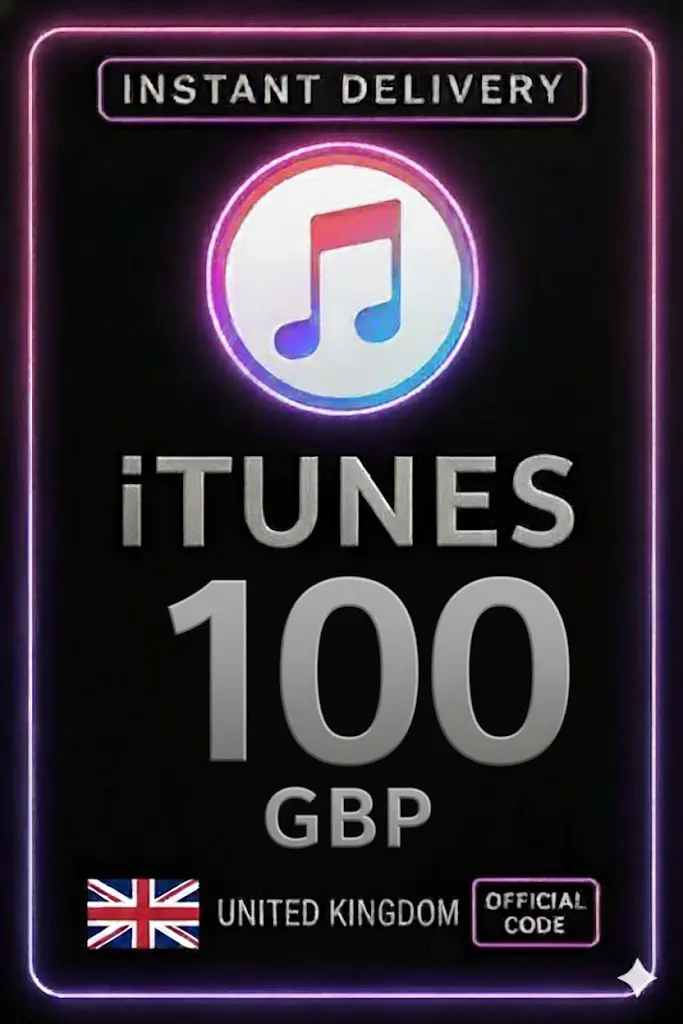 iTunes Cadeaubon GBP £100 iTunes Cadeaubon GBP £100