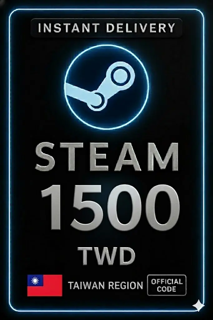 Steam Wallet Taiwan 1500 TWD Steam Wallet Taiwan 1500 TWD