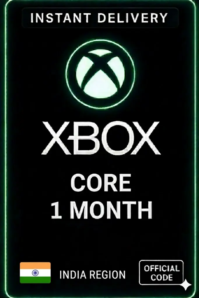 Xbox Game Pass Core - 1 Mes (India) Xbox Game Pass Core - 1 Mes (India)