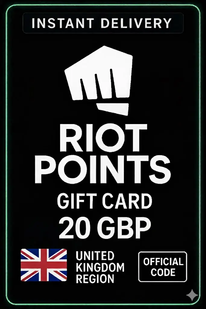 Riot Points 20 GBP - (United Kingdom) Riot Points 20 GBP - (United Kingdom)