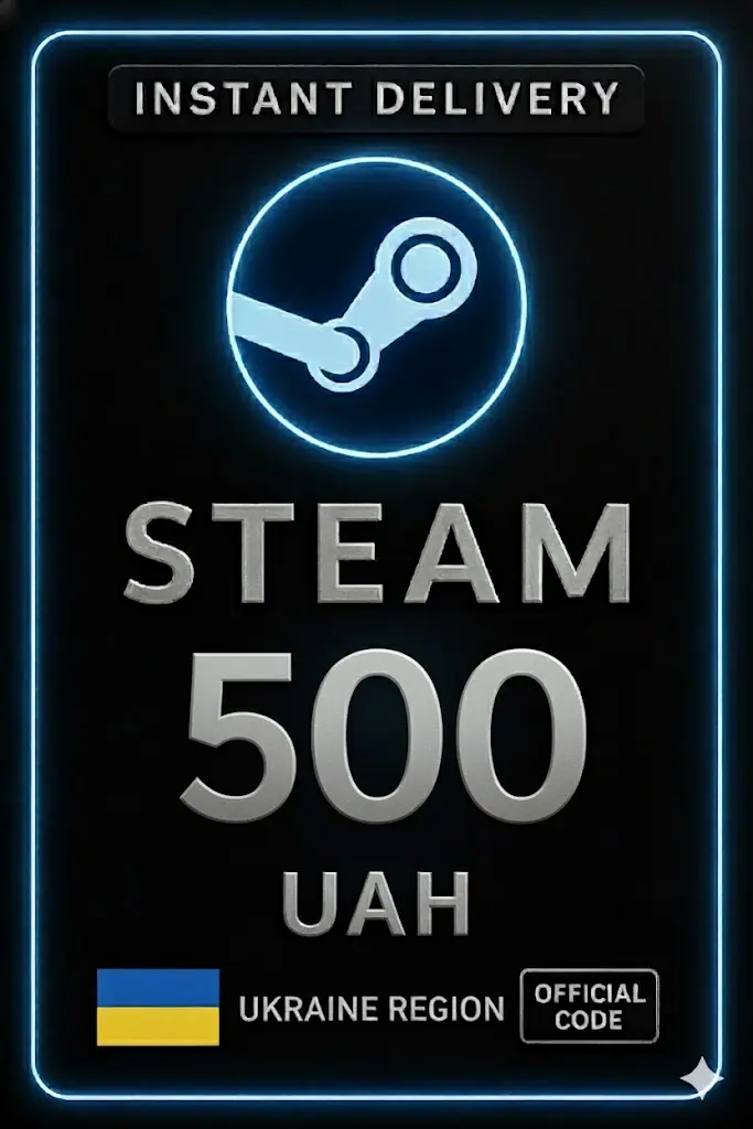 Steam Wallet 500 UAH - (Ukraine) Steam Wallet 500 UAH - (Ukraine)