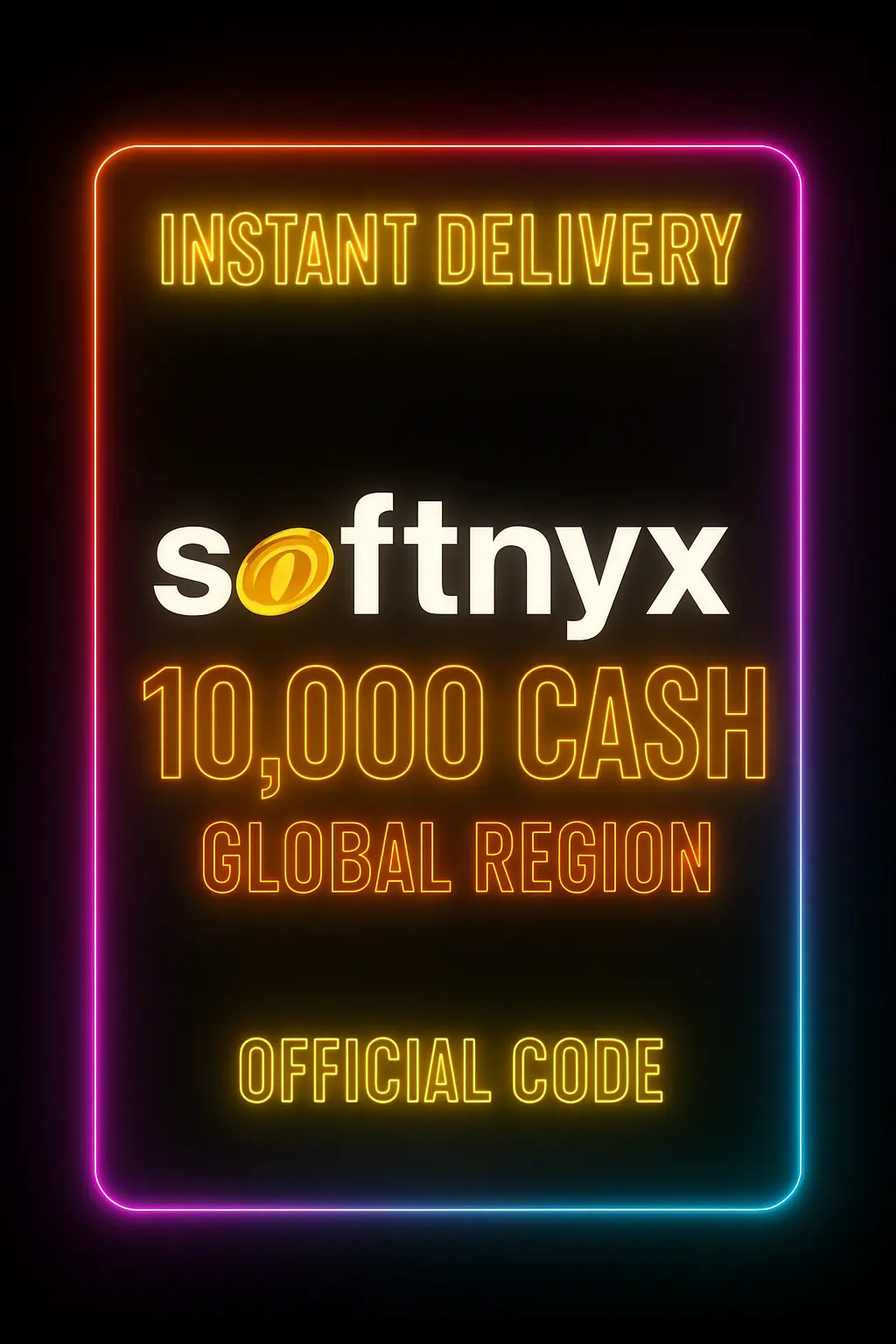 SOFTNYX 10,000 CASH (GLOBAL) SOFTNYX 10,000 CASH (GLOBAL)