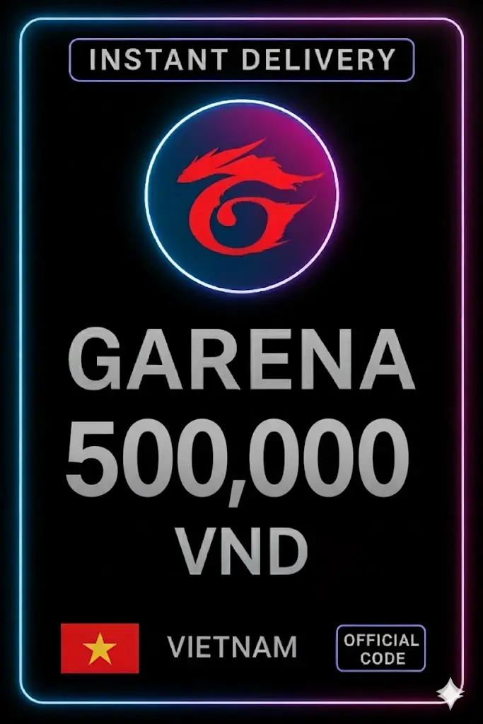 Garena Shells 500.000 VND (VD) Garena Shells 500.000 VND (VD)