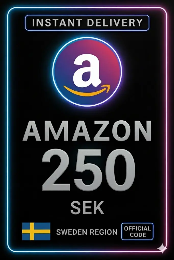 Amazon Geschenkgutschein - Schweden 250 SEK Amazon Geschenkgutschein - Schweden 250 SEK