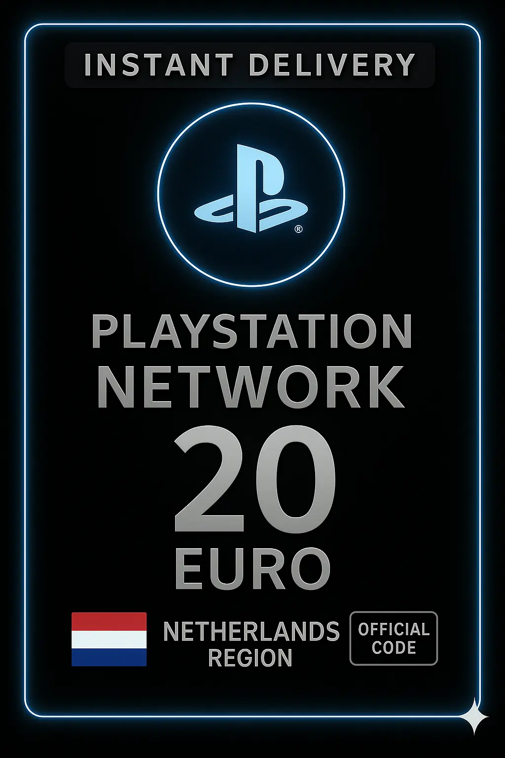 Playstation Geschenkkarte Niederlande - 20€ NL Playstation Geschenkkarte Niederlande - 20€ NL
