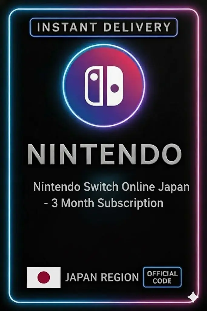 Nintendo Switch Online Giappone - Abbonamento di 3 Mesi Nintendo Switch Online Giappone - Abbonamento di 3 Mesi