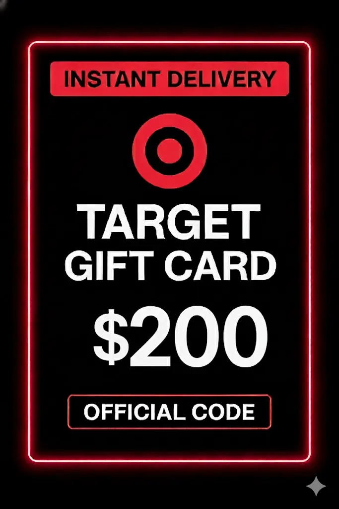 Target Gift Card - 200$ Target Gift Card - 200$