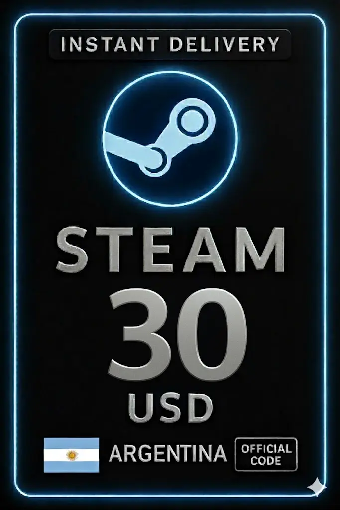 Steam Wallet Code - 30 USD (Argentina) Steam Wallet Code - 30 USD (Argentina)
