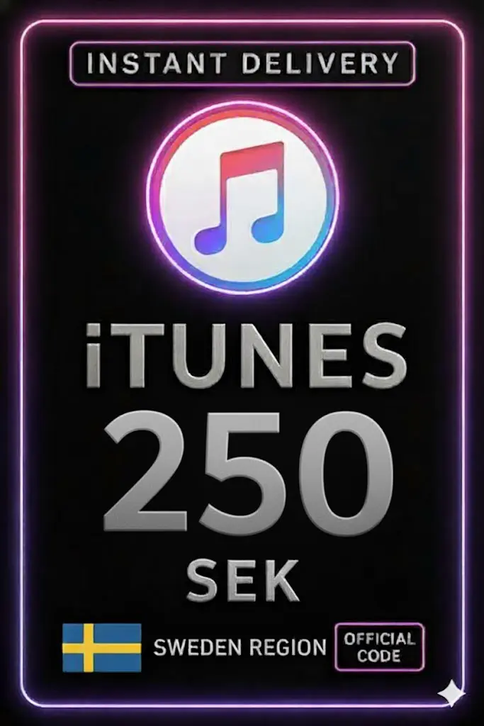 iTunes presentkort 250 SEK SE iTunes presentkort 250 SEK SE