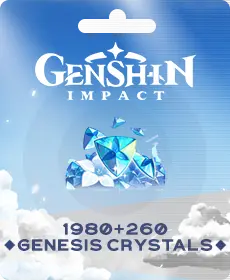 Genshin Impact 1980+260 Genesis Crystals Top Up